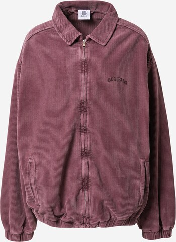 BDG Urban Outfitters - Casaco meia-estação em roxo: frente