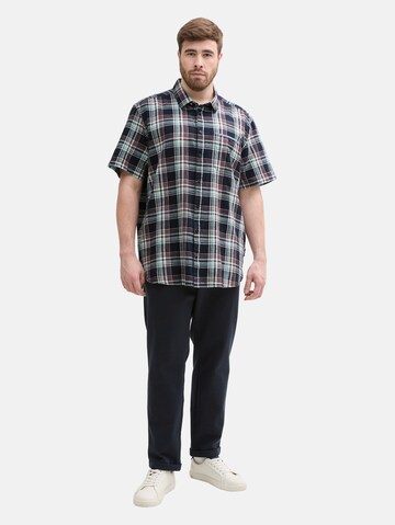 Fit confort Chemise TOM TAILOR Men + en bleu