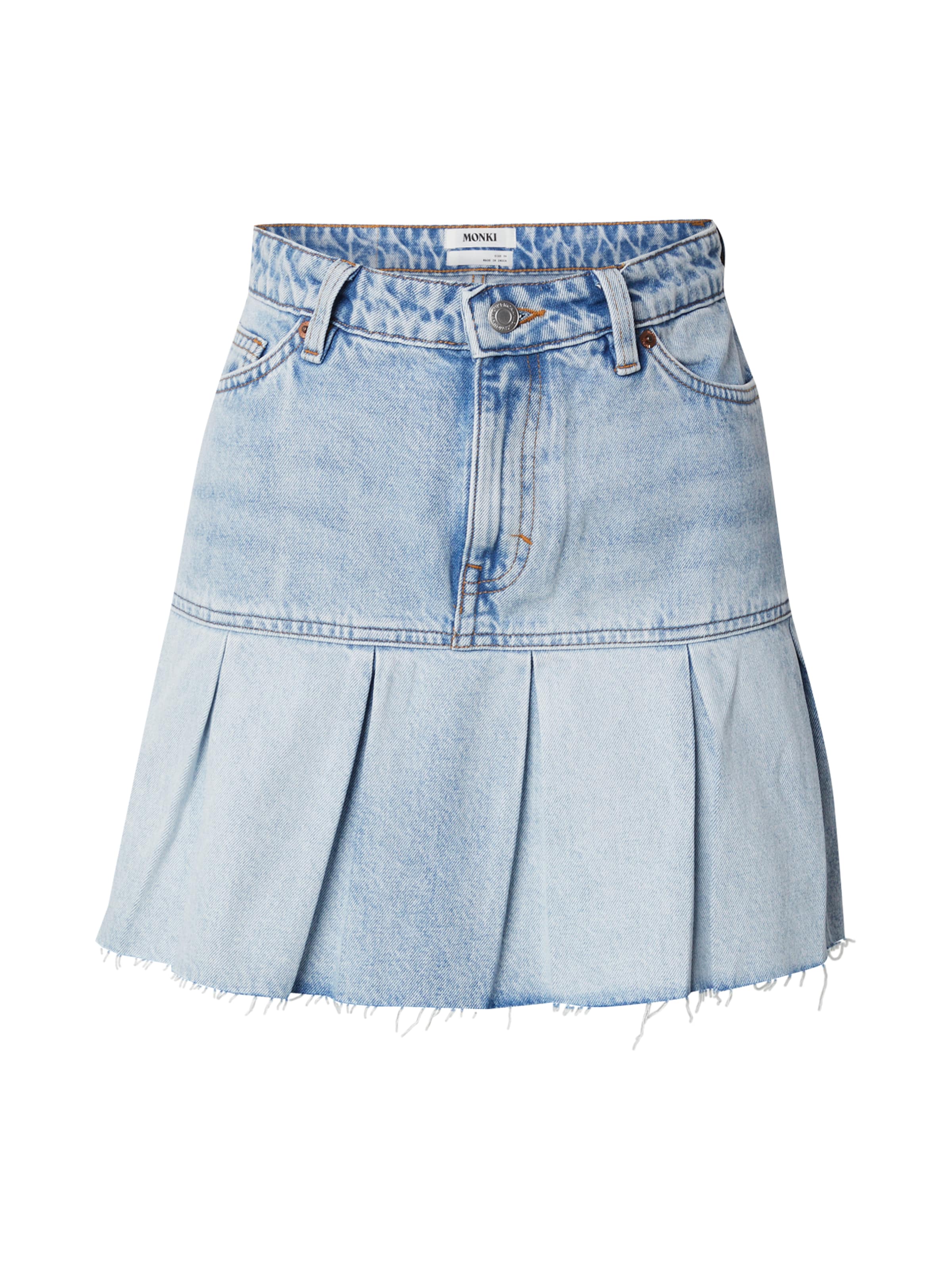 Monki Φούστα σε μπλε: μπροστά