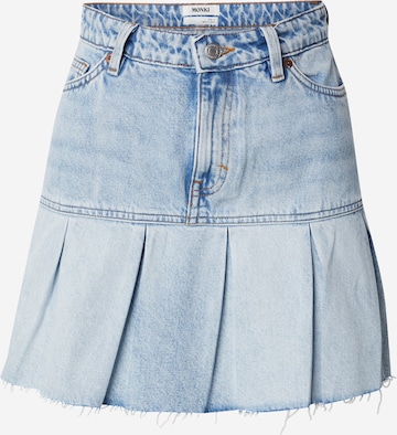 Jupe Monki en bleu : devant