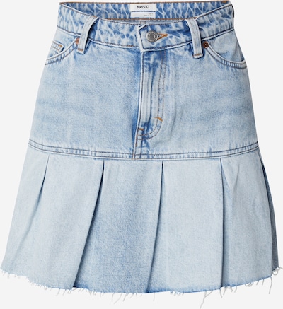 Fustă Monki pe albastru deschis, Vizualizare produs