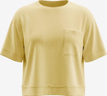 T-shirt Imily Bela en jaune : devant