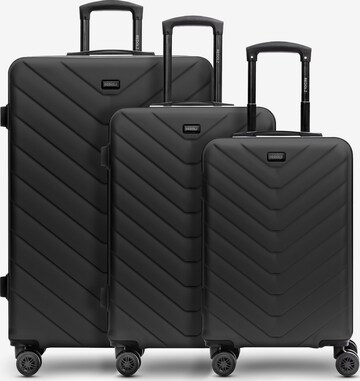 Redolz Suitcase Set in Grey: front