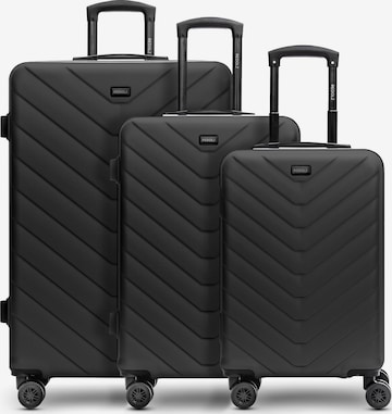 Redolz Suitcase Set in Grey: front