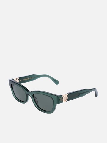 FERRAGAMO Sonnenbrille‌‌‌‌‌‌‌ in Grün: Vorderseite