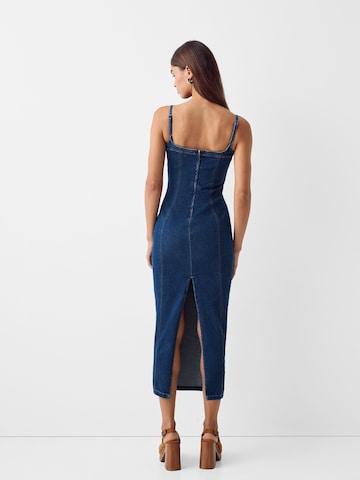 Bershka Jurk in Blauw