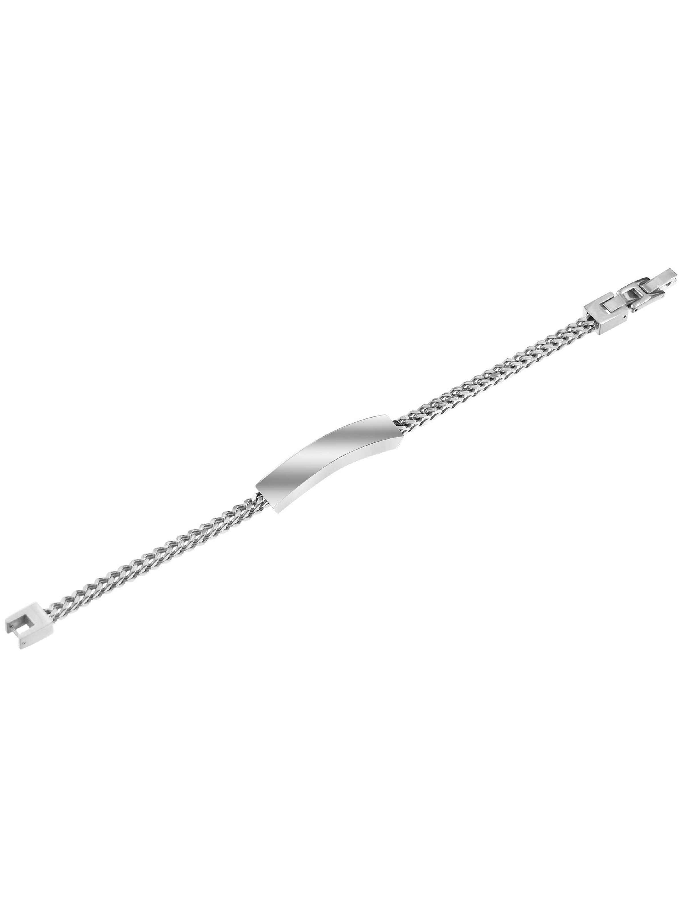 Akzent Bracelet 'Aydan, hautverträglich' in Silver