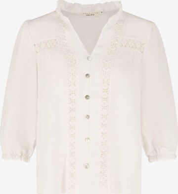 LolaLiza Blouse in White: front