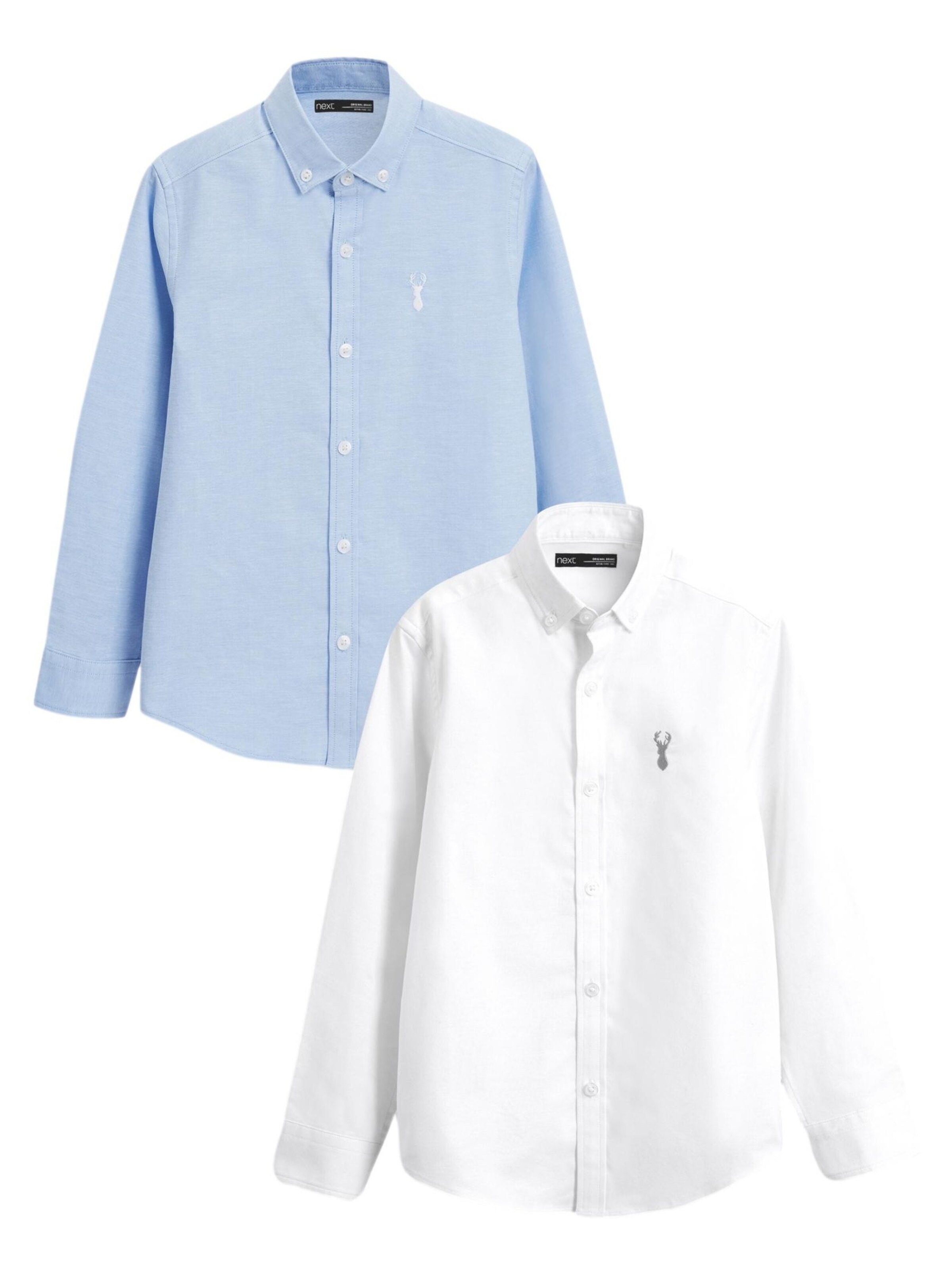 Next Regular fit Overhemd in Blauw: voorkant