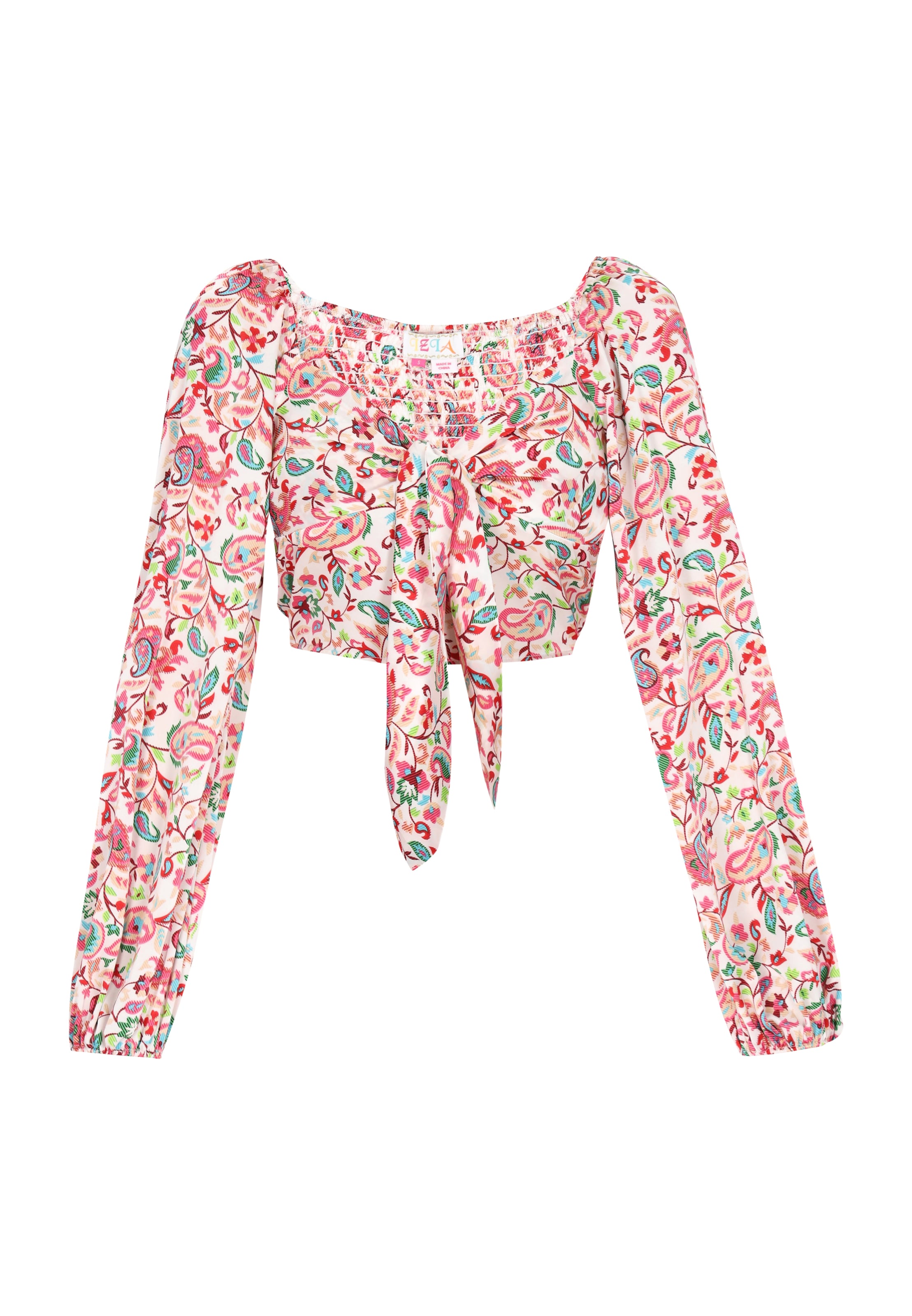 IZIA Pusero 'Festival' värissä vihreä / punainen / valkoinen, Tuotenäkymä