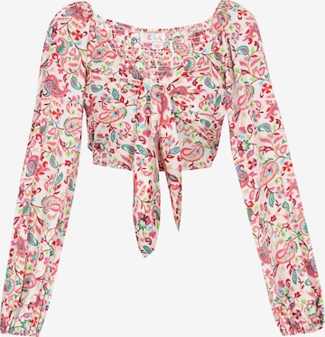 IZIA Blúzka 'Festival' - Červená: predná strana