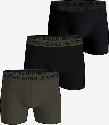 BJÖRN BORG Sportondergoed in Groen: voorkant