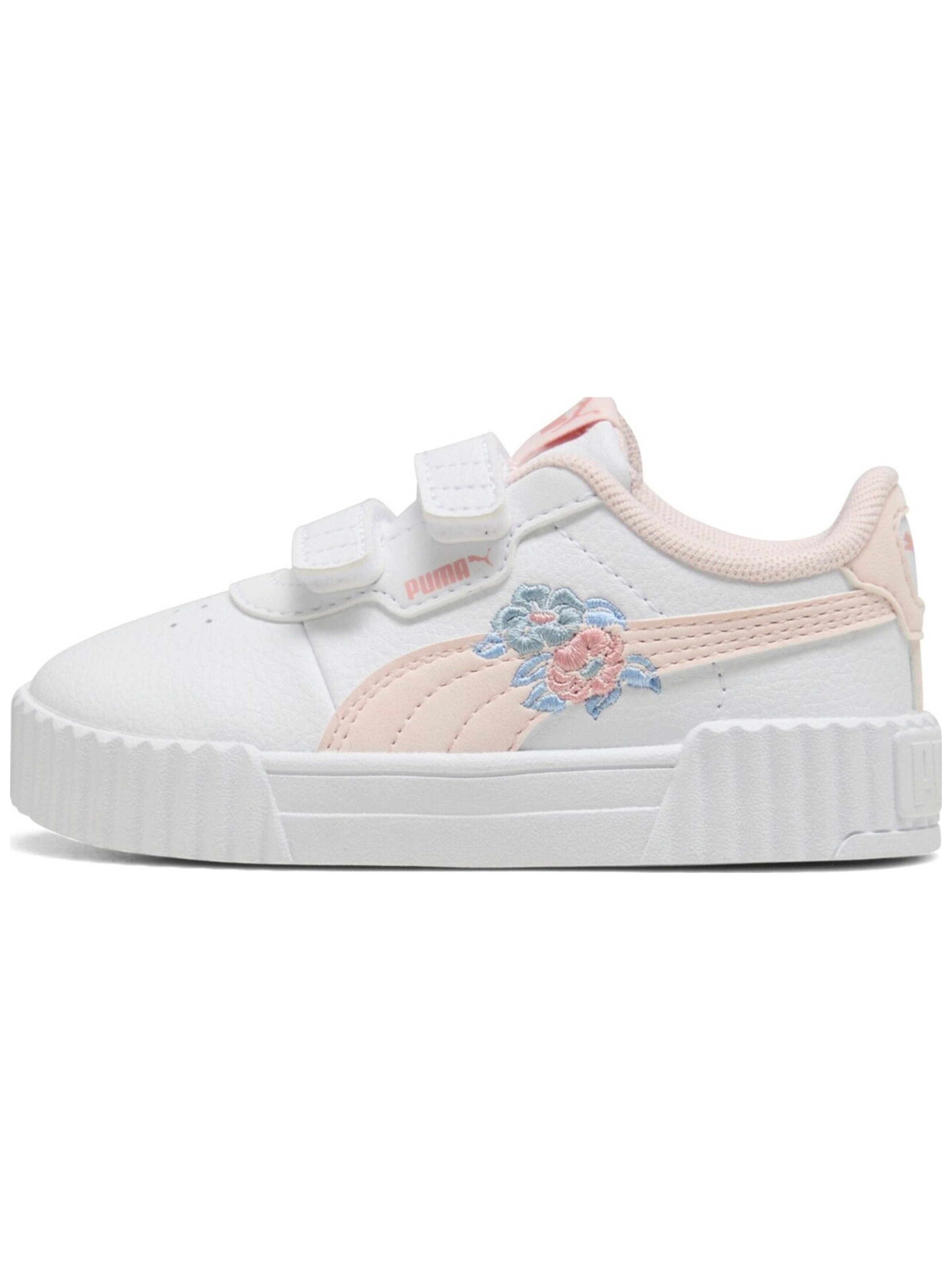 PUMA Sportschuh 'Puma Carina 3.0 Floral V Inf'‌‌‌‌‌ in Weiß: Vorderseite