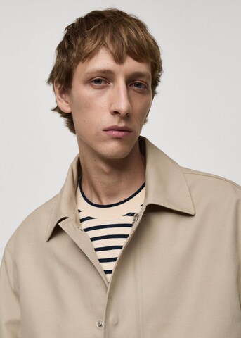 MANGO MAN Übergangsjacke 'Norma' in Beige