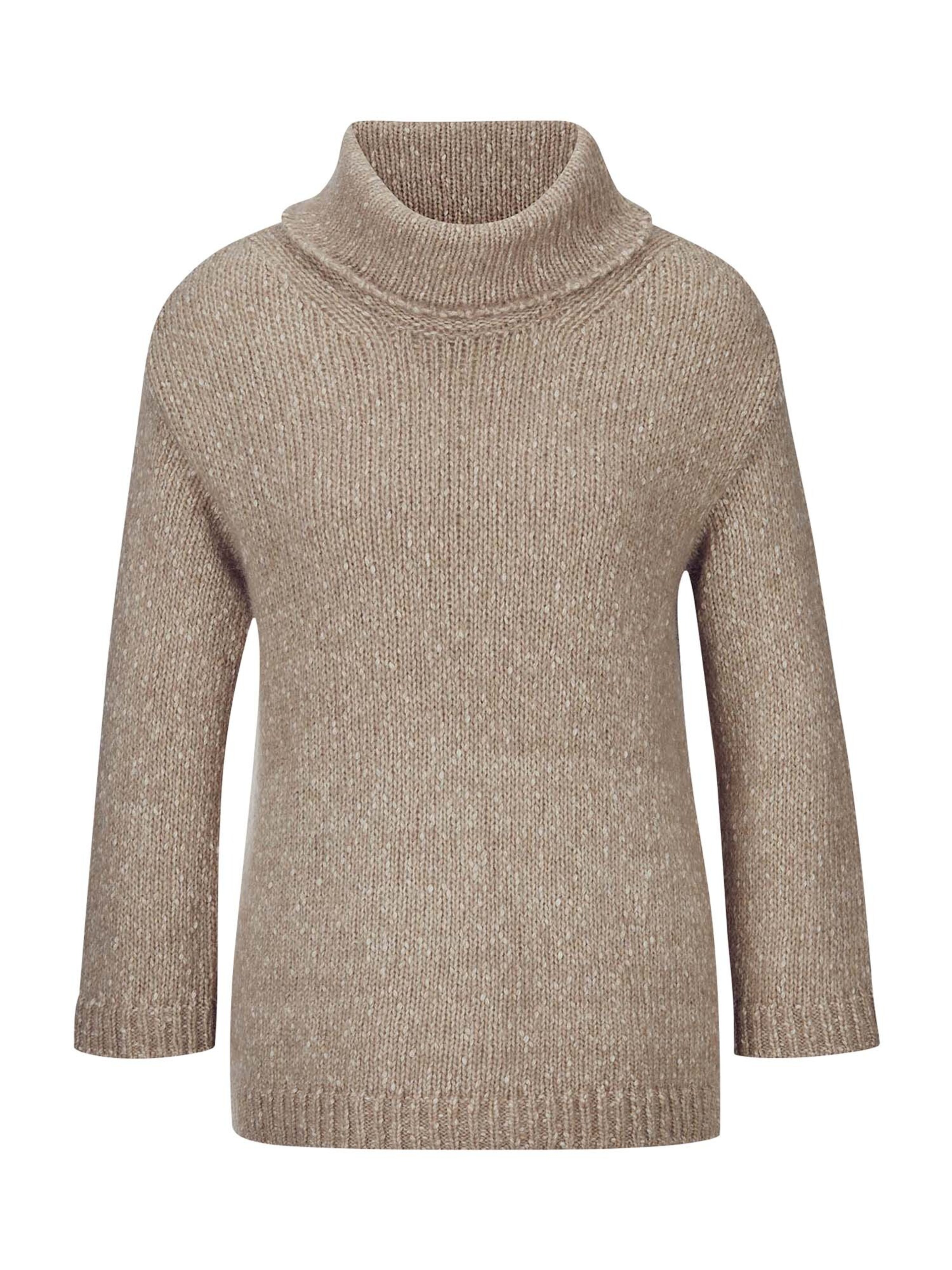 Pull-over MADELEINE en marron : devant