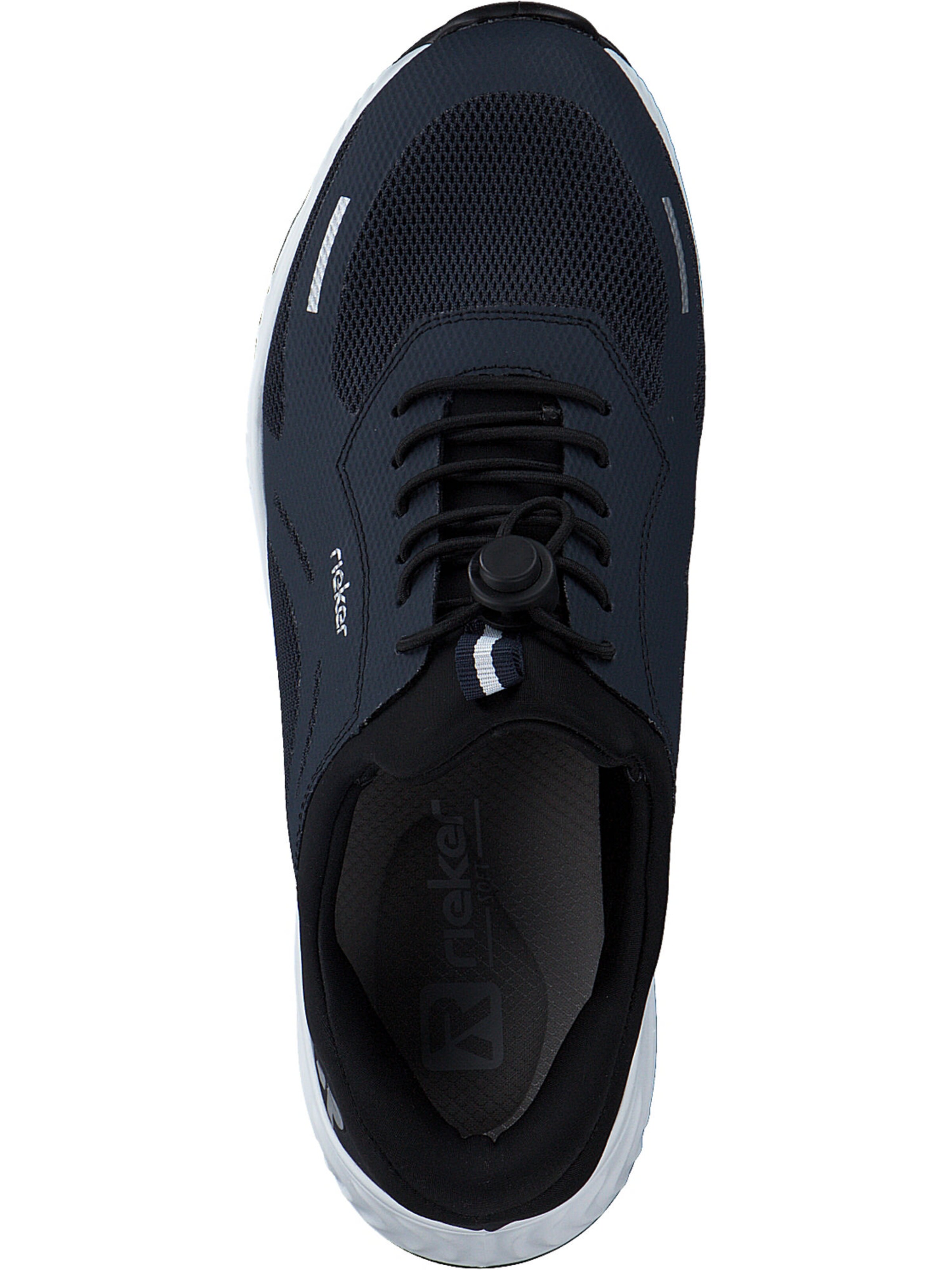 Baskets basses Rieker en bleu