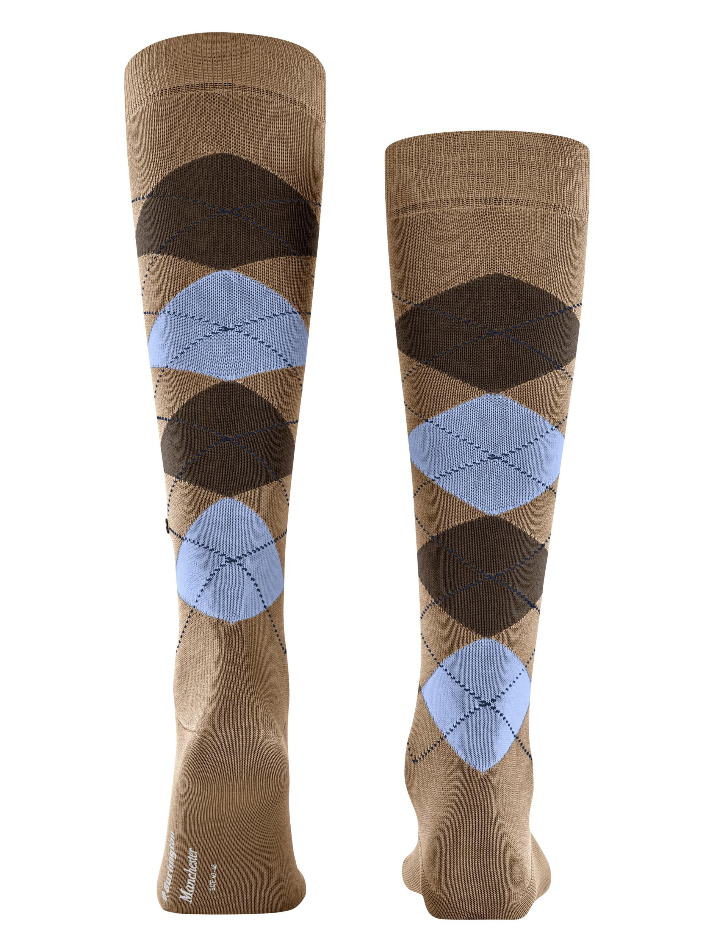 BURLINGTON Kniestrümpfe 'Manchester'‌‌‌‌‌ in Beige