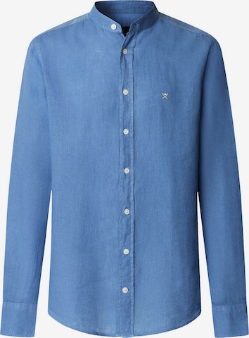 Chemise Hackett London en bleu : devant