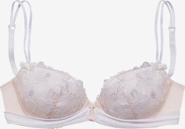 JETTE Push-up Bra in Pink: front