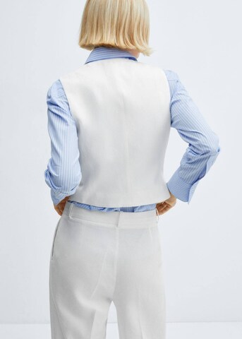MANGO Suit Vest 'Lugo' in White