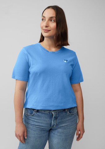 s.Oliver Shirt in Blauw: voorkant