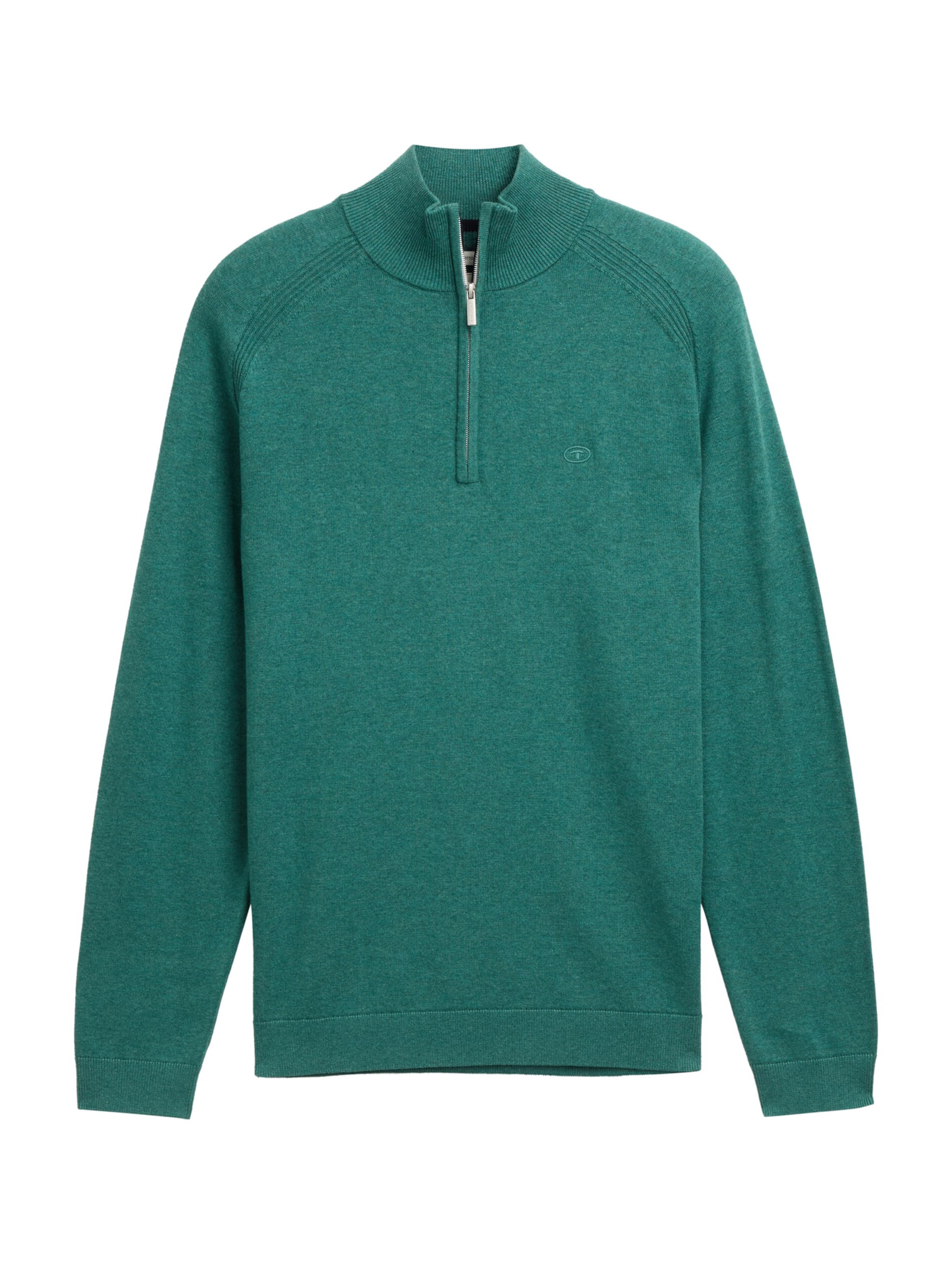 Pulover de la TOM TAILOR pe albastru: față