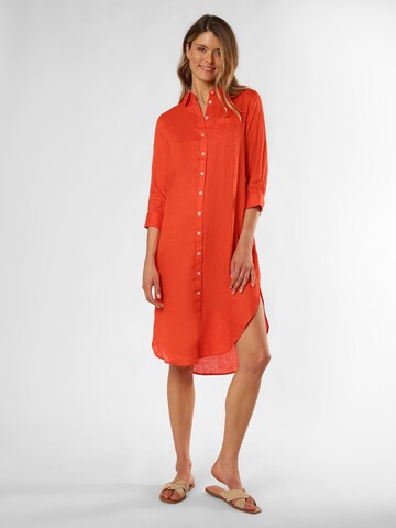 Marie Lund Summer dress in Orange: front