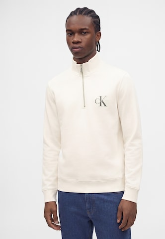 Calvin Klein Jeans - Sudadera en blanco