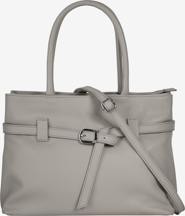 Cluty Handbag in Grey: front