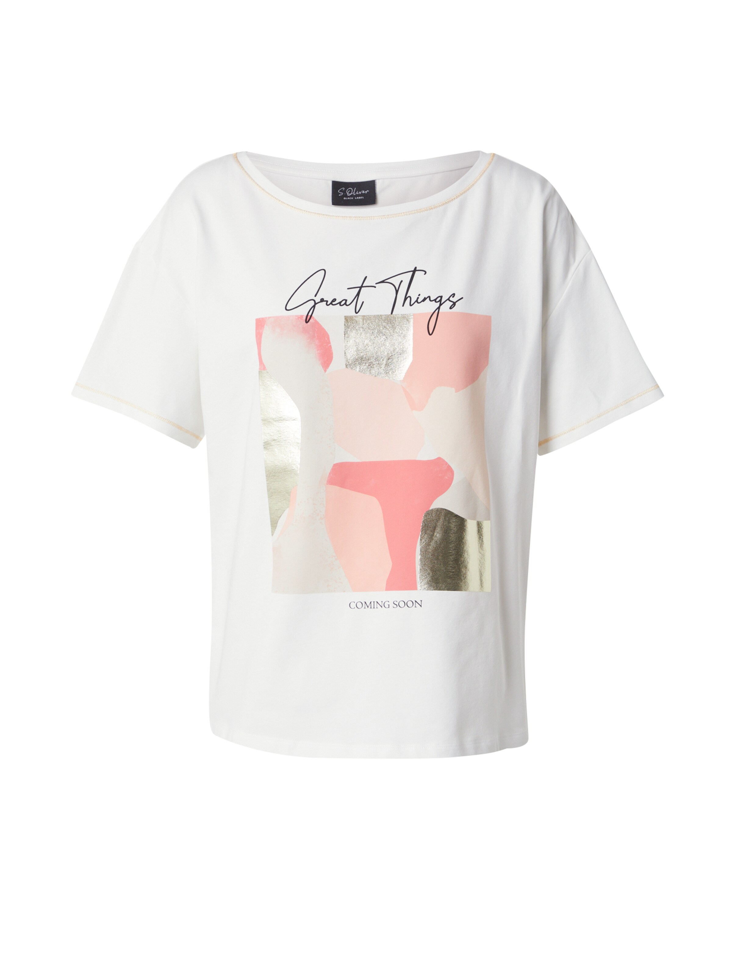 s.Oliver BLACK LABEL Shirt in White: front