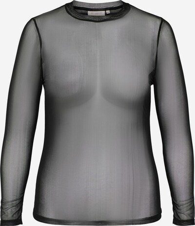 ONLY Carmakoma Shirt 'Curvy Mesh' in Black, Item view