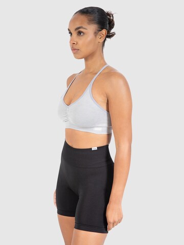 Bustier Soutien-gorge de sport Smilodox en gris