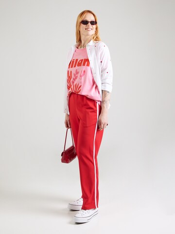 ONLY Carmakoma Oversized shirt 'CARROSE' in Pink