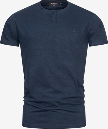INDICODE JEANS Shirt ' Ansel ' in Blue: front