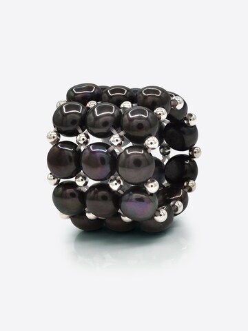 Bague 'TUILERIES' Ateliers Saint Germain en noir