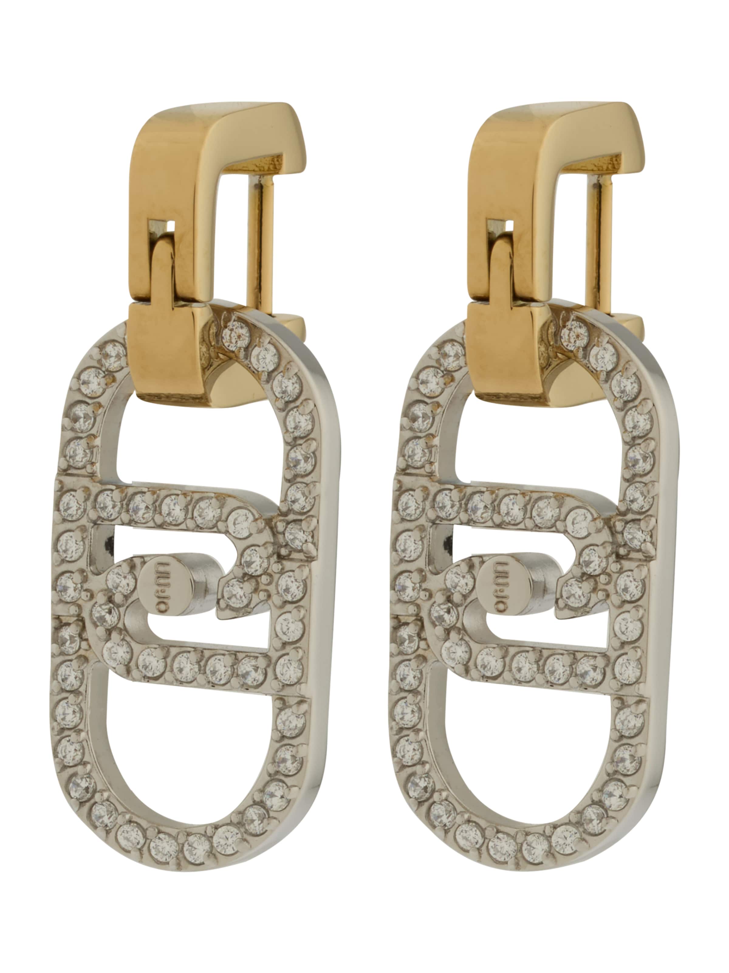 Cercei de la Liu Jo pe auriu: față