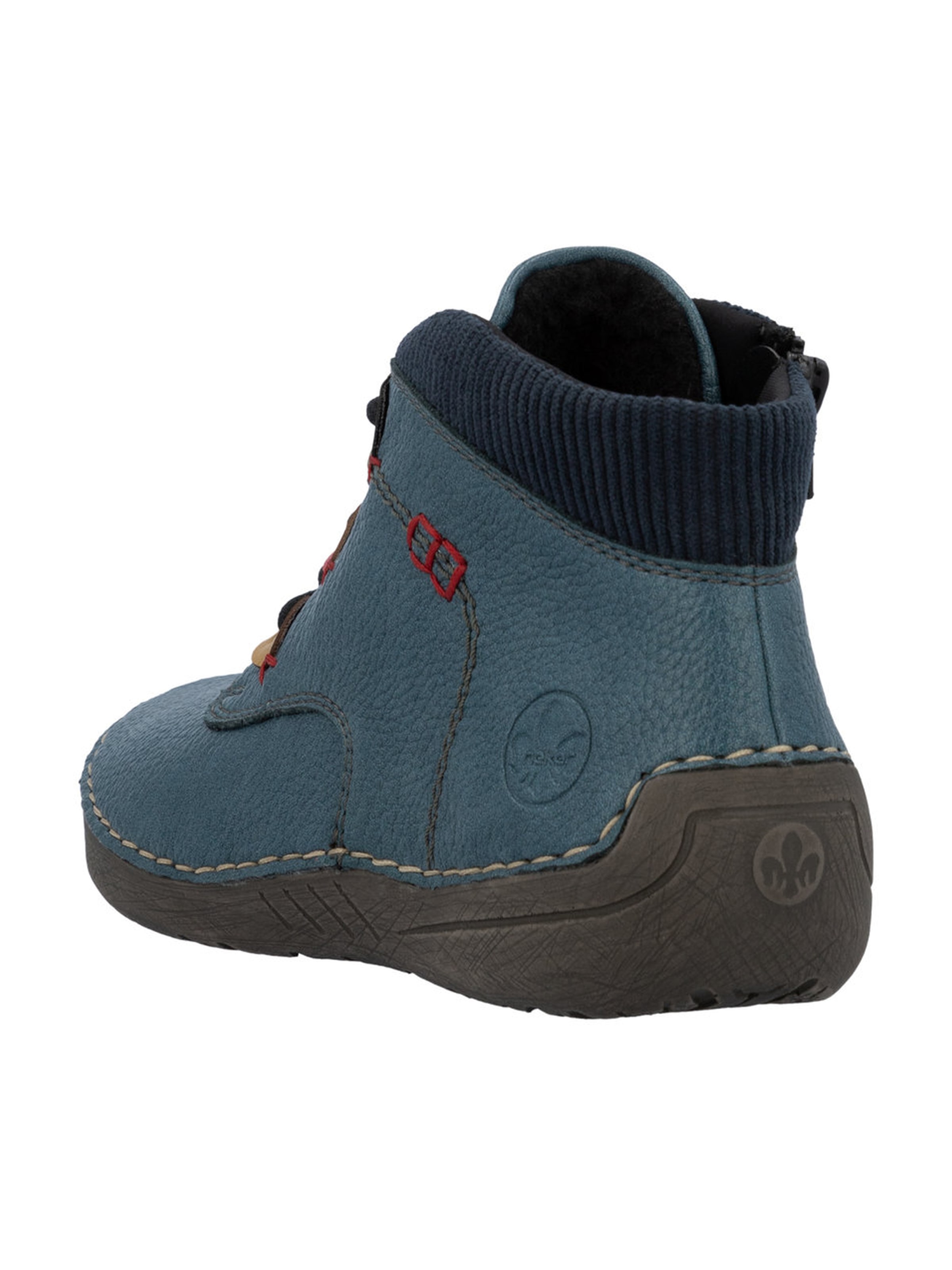 Rieker Ботинки на шнуровке в Синий