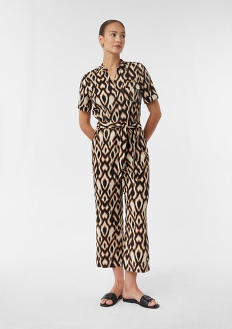 COMMA Jumpsuit in Zwart: voorkant
