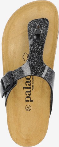 Palado T-Bar Sandals 'Kos Orion' in Black