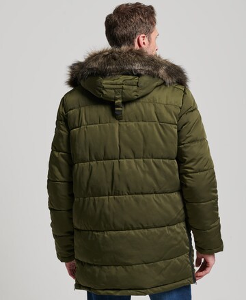 Parka d’hiver 'Chinook' Superdry en vert