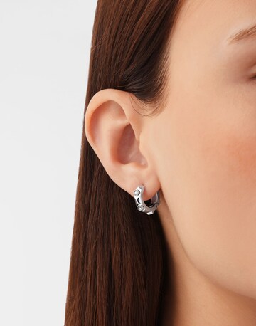 Orecchini di Philipp Plein Jewellery in argento: frontale