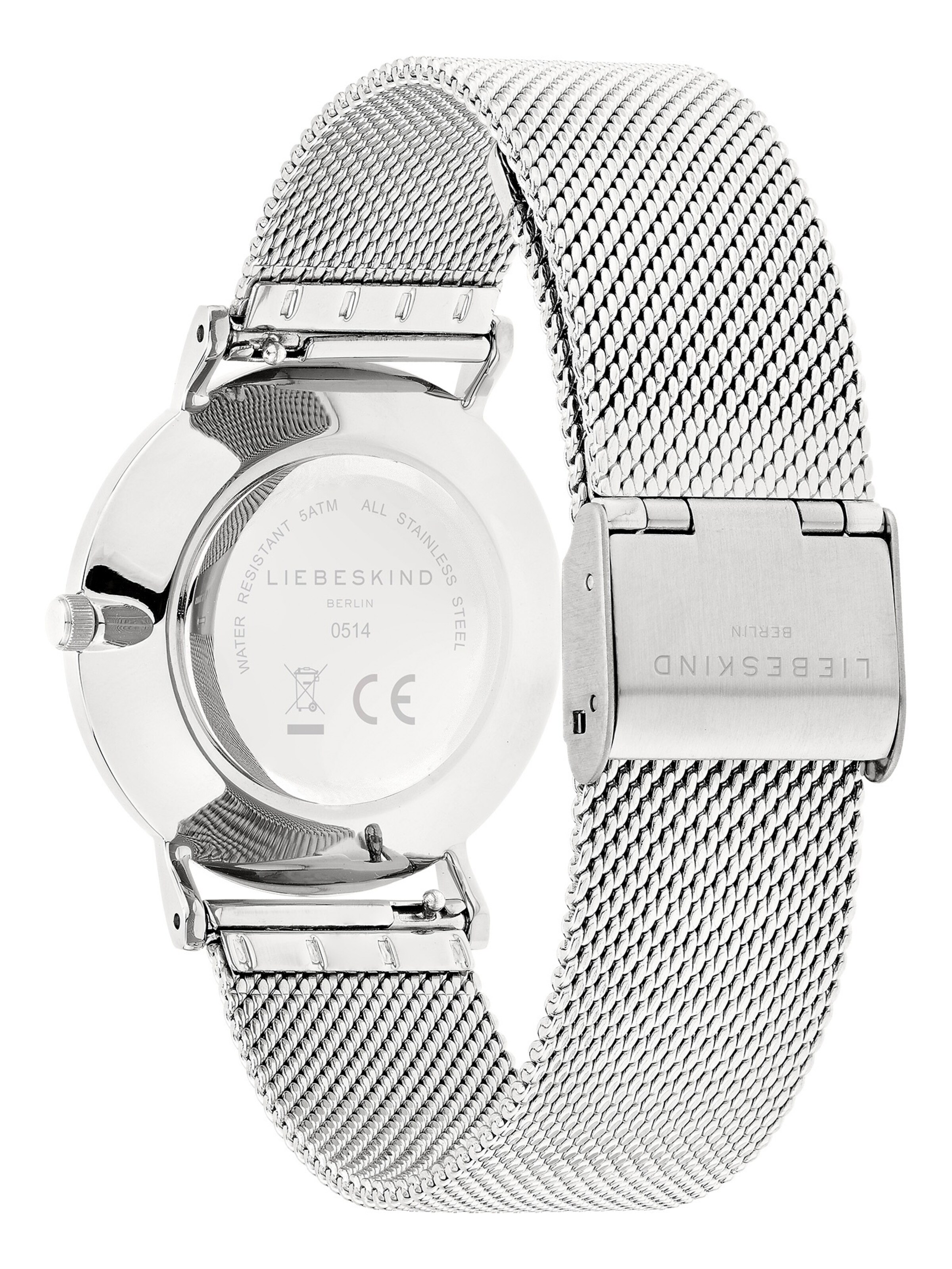 Montre à affichage analogique 'Pure Elegance' Liebeskind Berlin en argent