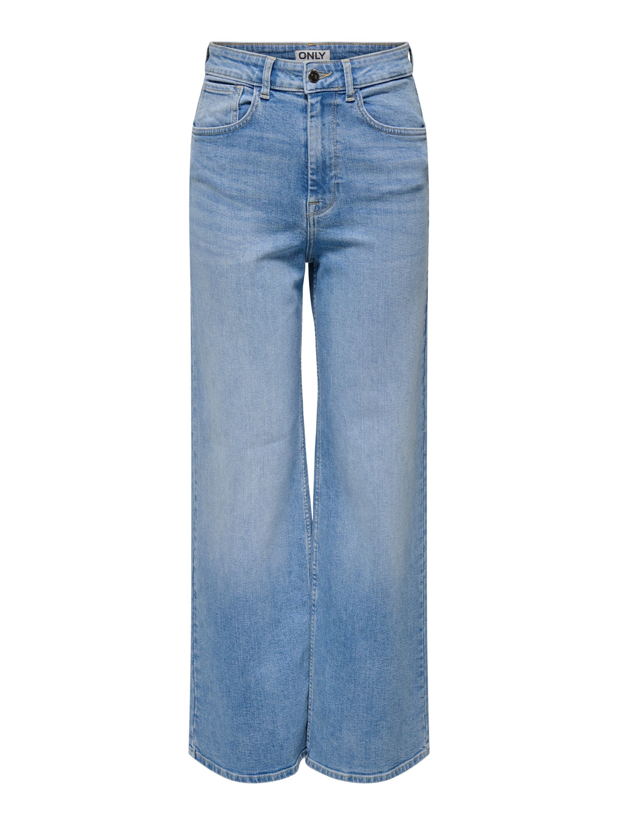 Only Petite Wide leg Jeans 'ONLHannah' in Blue: front