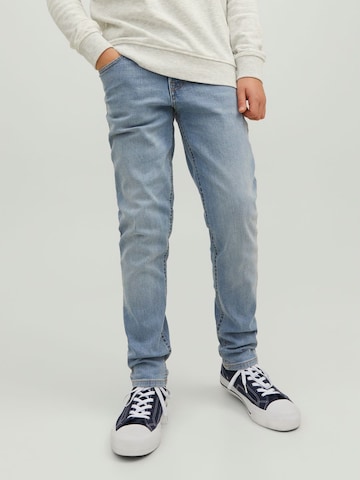 Jack & Jones Junior Slimfit Kavbojke 'Glenn' | modra barva: sprednja stran