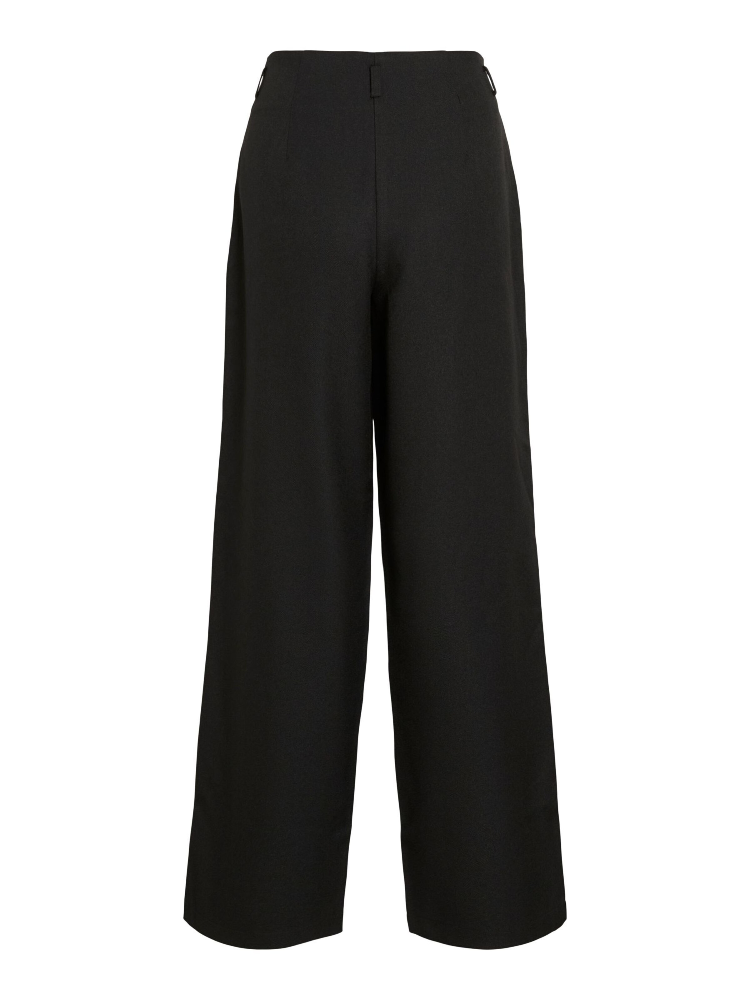 VILA - Pierna ancha Pantalón chino 'VIGurha' en negro