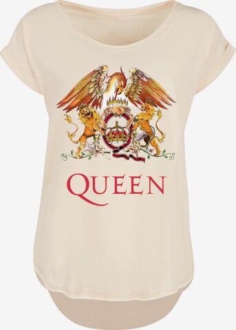 F4NT4STIC Shirt 'Queen' in Beige: voorkant