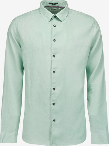 No Excess Button Up Shirt in Green: front