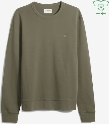 FARAHSweater majica 'Tim' - zelena boja: prednji dio