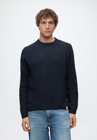 Pull-over 'JORFREDERIKSBERG' JACK & JONES en bleu : devant
