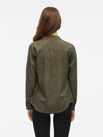 Skinny Camicia da donna 'VIBista' di VILA in verde